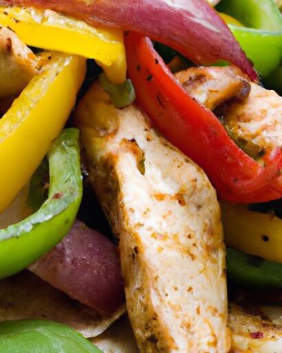 Sizzle in Style: Easy Oven-Baked Chicken Fajitas Recipe