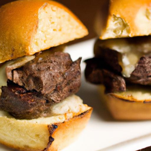savory Roast Beef & Cheddar Sliders: A Flavorful Delight