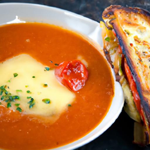 The Perfect Pair: Grilled Cheese Meets Classic Tomato Soup