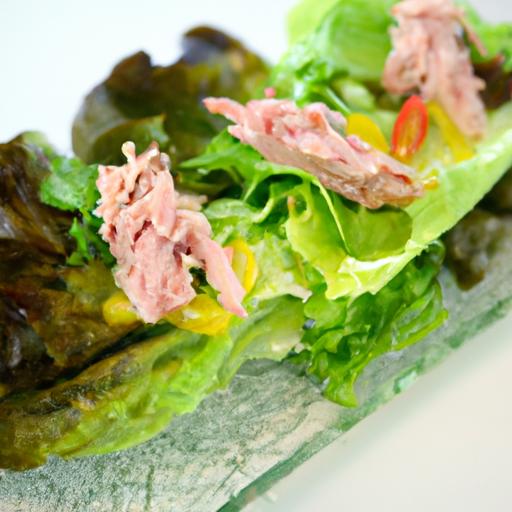 Fresh & Flavorful Tuna Salad Lettuce wraps: A Light delight