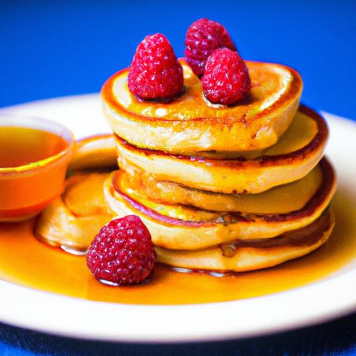 Tiny Treats: The Delight of mini Pancakes with Syrup