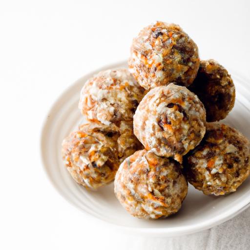 Energize Your Day ⁣with Nutritious ⁣Carrot Cake‍ Energy Balls