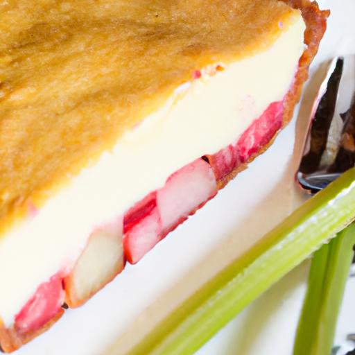 Rhubarb Custard Pie: A Tangy twist on Classic Dessert Bliss