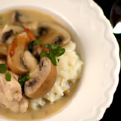 Comfort in a Bowl: Chicken & Rice with Creamy mushroom Soup