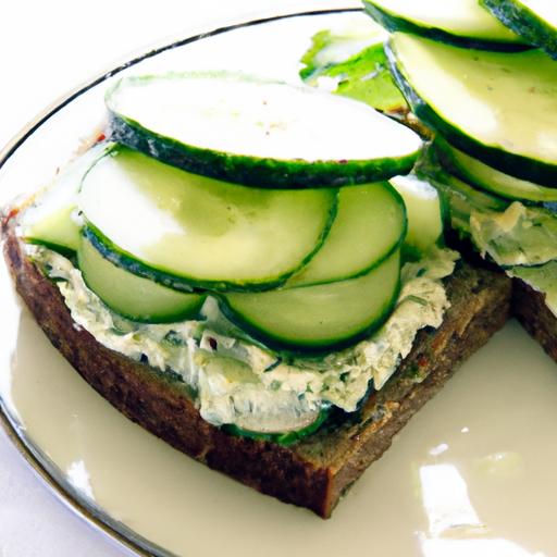Refreshing Delight: The Ultimate Cucumber Cream Cheese Sandwich