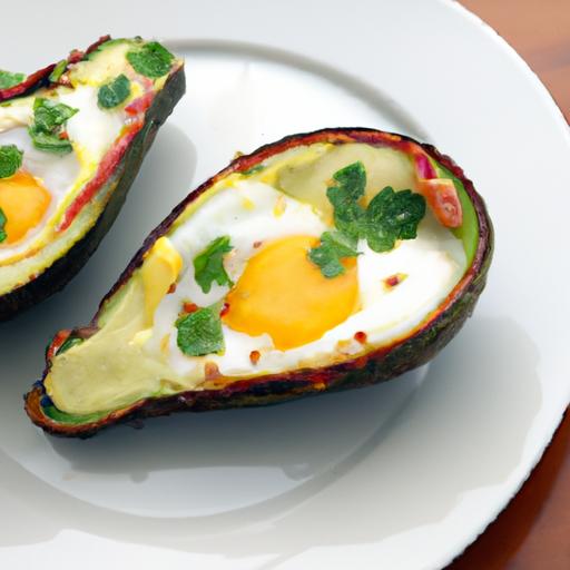 Perfectly Baked Eggs in Avocado: A Nutritious Twist