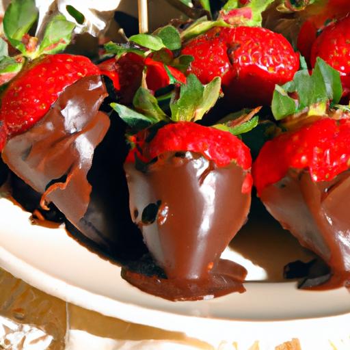 Irresistible Chocolate-Dipped Strawberries: ⁣A Sweet Delight