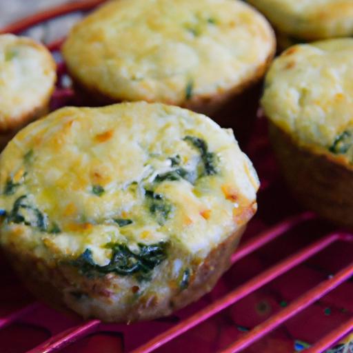 fluffy Spinach & Cheese Muffins: A Savory Delight Recipe