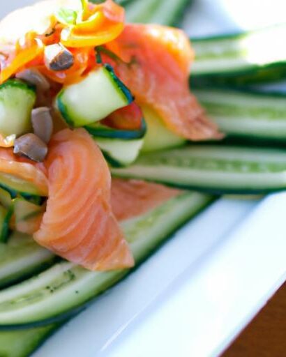 Refreshing Smoked Salmon Cucumber Salad: A Flavorful Twist