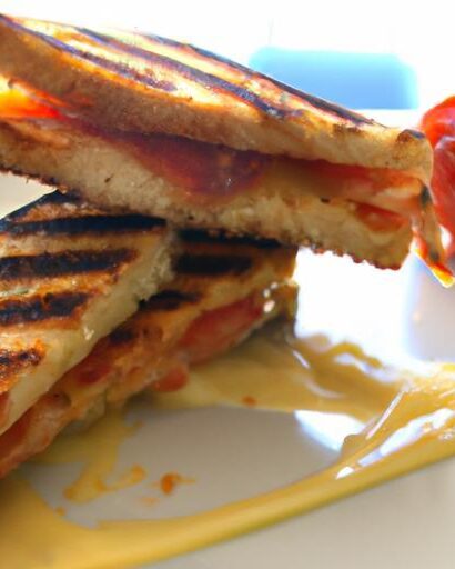 Melted Magic: Crafting the Perfect Caprese Grilled Cheese