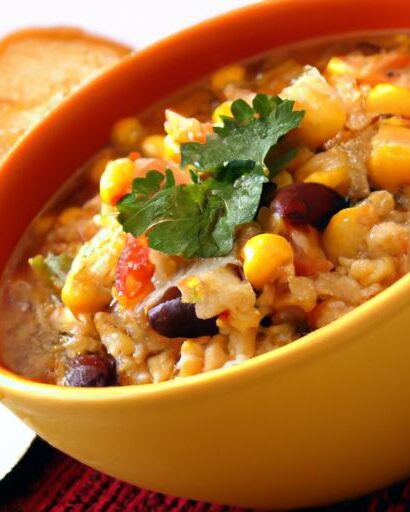 Hearty Mexican Chicken and Rice Soup: A Flavorful Classic