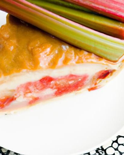 Rhubarb Custard Pie: A Tangy Twist on Classic Dessert Bliss