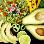 Fresh and Flavorful: Veggie Slices Paired with Guacamole