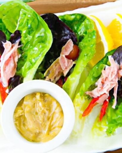 Fresh & Flavorful Tuna Salad Lettuce Wraps: A Light Delight
