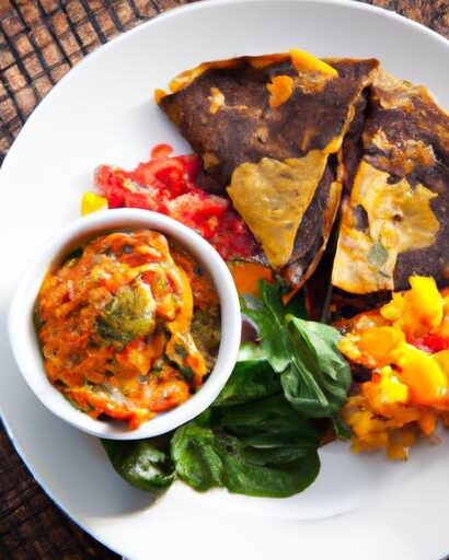 Sweet Potato Black Bean Quesadilla: A Flavorful Fusion Feast