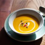 Fiery Fusion: Spicy Butternut Squash Sweet Potato Soup