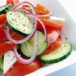 Refreshing Greek Tomato & Cucumber Salad: A Mediterranean Delight