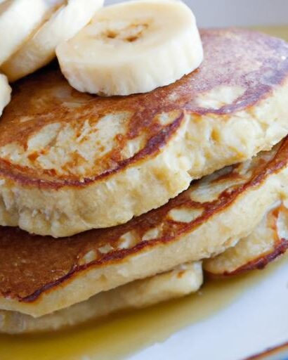 Fluffy Grain-Free Banana Pancakes: A Healthy Morning Treat