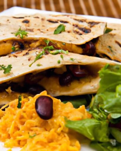 Savor the Perfect Chicken and Black Bean Quesadillas Recipe