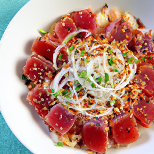 Dive Into Flavor: Easy Tuna Poke Bowl Recipe to Try Today