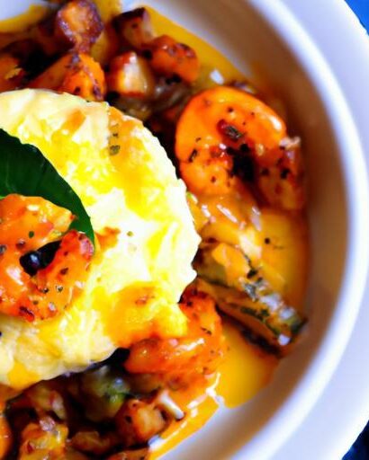 Savory Twist: Mastering Cheesy Shrimp and Grits Delight