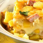 Golden Layers: Egg & Cheese Tater Tot Casserole Delight