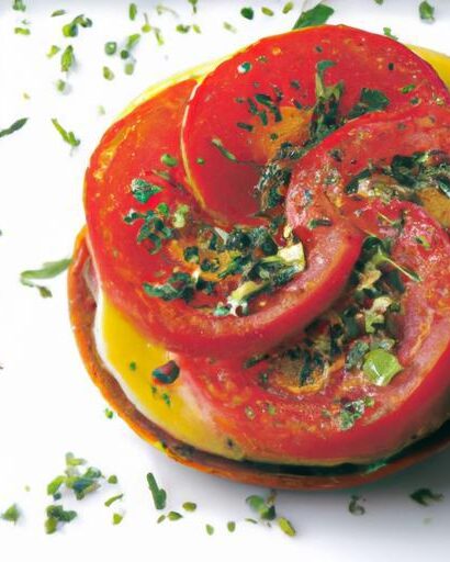 Tomato and Cheese Slices: A Simple Duo with Big Flavor