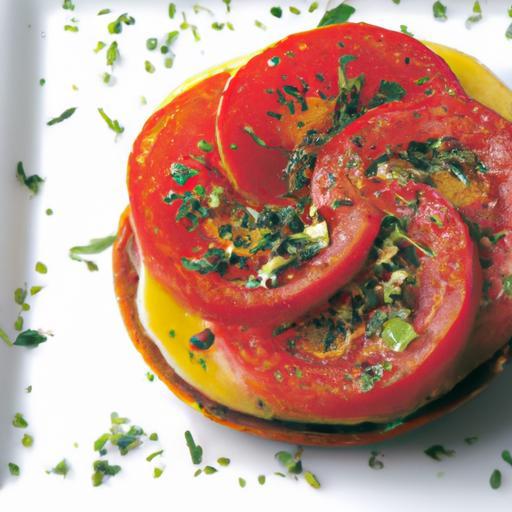 Tomato and Cheese Slices: A Simple Duo with Big Flavor