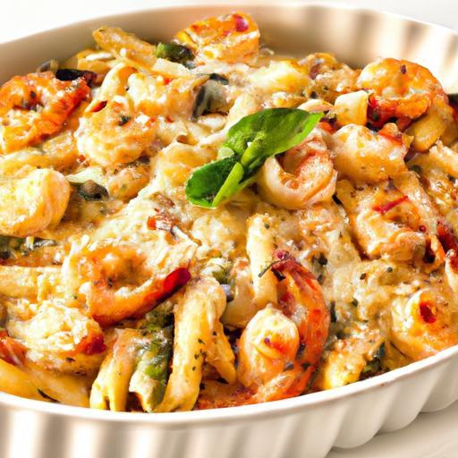 Shrimp Scampi Pasta Bake: A Delicious Twist on Classic Flavor