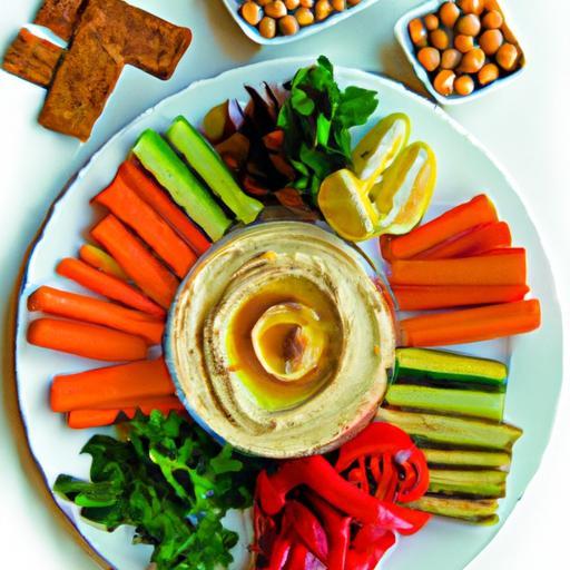 Colorful Hummus & Veggie Platter: A Healthy Snack Guide