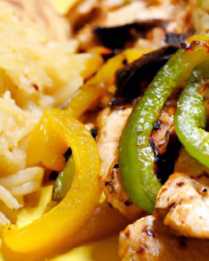 Sizzling Chicken Fajitas: A Flavorful Fiesta on Your Plate