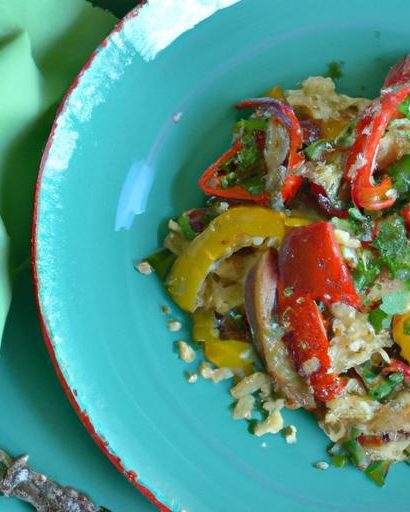 Colorful Couscous Salad with Flavorful Roasted Veggies
