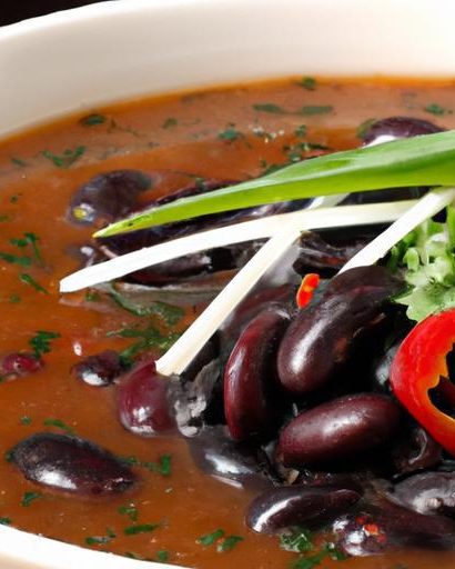 The Bold Benefits and Flavors of Black Bean Soup Unveiled