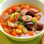 Hearty Sausage Minestrone Soup: A Flavorful Comfort Bowl