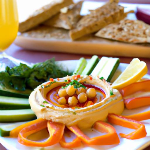 Colorful Hummus & Veggie Platter: A Healthy Snack Guide