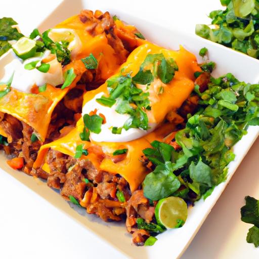 Speedy & Savory: Ground Beef Enchiladas in 30 Minutes!