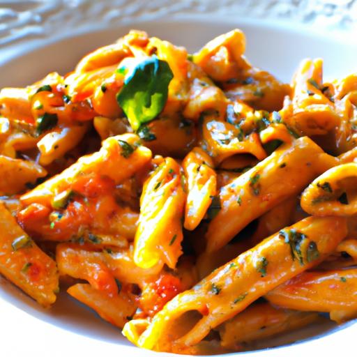 Sun-Dried Tomato‍ Vegan pesto Pasta: Bright ​& Flavorful