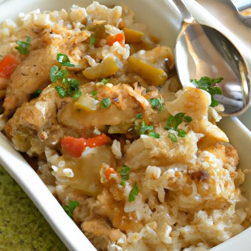 Hearty Chicken and Rice ​Casserole: Comfort in Every Bite