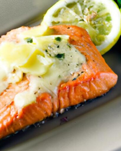 Savory Salmon with Garlic Butter: A Flavorful Delight