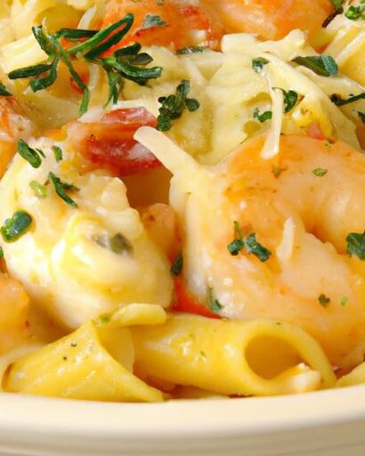 Savory Shrimp Scampi Pasta Bake: A Cozy Family Feast