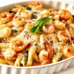 Shrimp Scampi Pasta Bake: A Delicious Twist on Classic Flavor