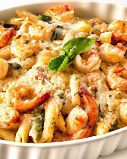 Shrimp Scampi Pasta Bake: A Delicious Twist on Classic Flavor
