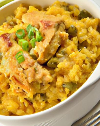 Hearty Chicken and Rice Casserole: Comfort in Every Bite