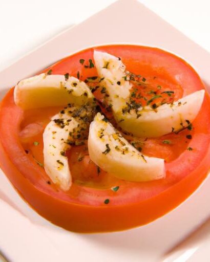 Layered Flavor: The Art of Tomato and Cheese Slices Explained