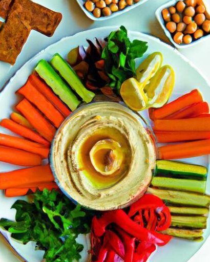 Colorful Hummus & Veggie Platter: A Healthy Snack Guide