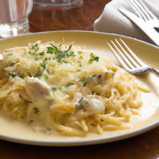 Quick & Creamy Chicken Tetrazzini: A Simple Delight