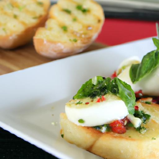 Mozzarella Bruschetta: A Fresh Twist on Classic Flavor