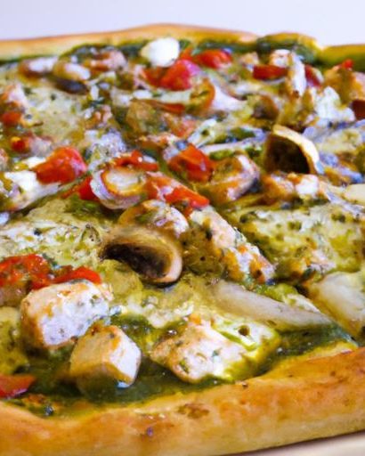 Savor the Flavor: Ultimate Chicken Pesto Pizza Guide