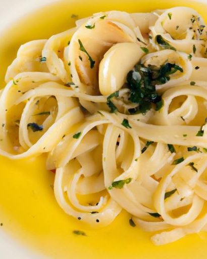 Simple Elegance: Mastering Pasta with Garlic and Olive Oil