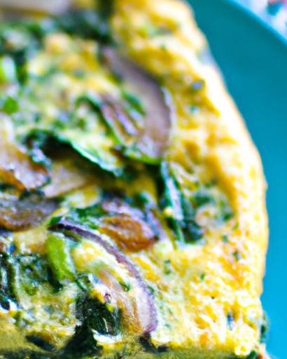 Elevate Breakfast: Easy Spinach Frittata Recipe to Try